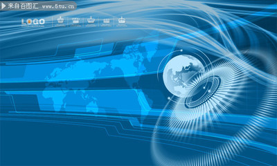 電子科技背景圖片在網絡技術服務中的應用與創新